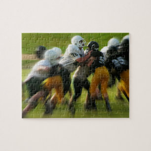 Puzzle Casse-tête de partie de football de la jeunesse