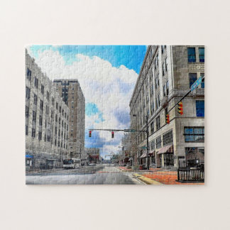 Puzzle Casse-tête de paysage urbain de rue principale