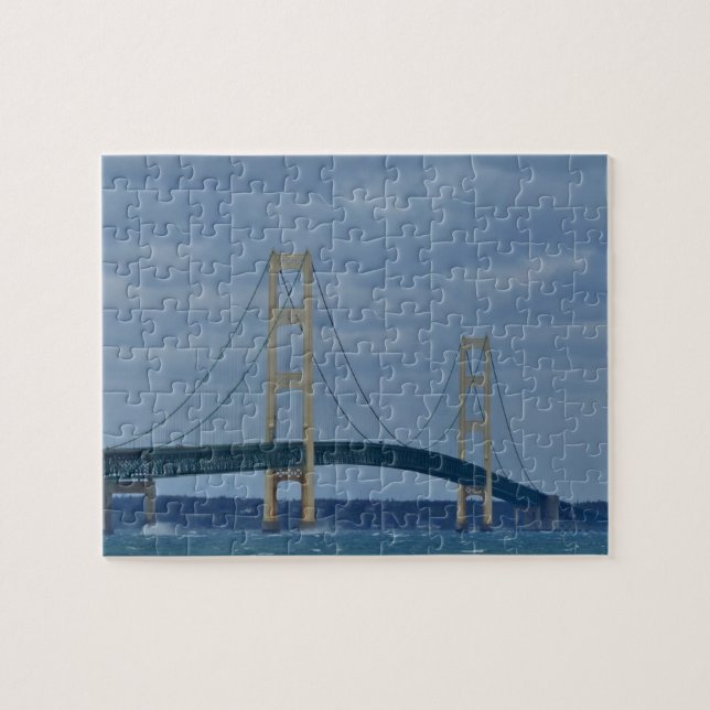 Puzzle Casse-tête de pont d'île de Mackinac (Horizontal)