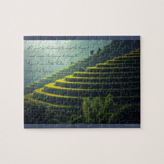 Puzzle Casse-tête de prière de sérénité - haute (Horizontal)