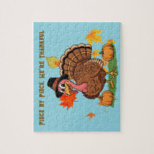 Casse-tête de Thanksgiving 'Pièce par Pièce, Nous