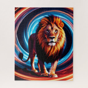 Puzzle Casse-tête du tourbillon du lion