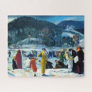 Puzzle Casse-tête Joie d'hiver – Scène de Bellows Fine Ar