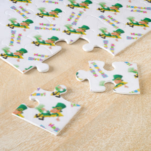 Puzzle Casse-tête Joyeux St. Patrick Joyeux Anniversaire