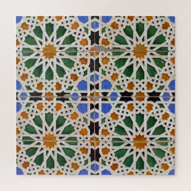 Puzzle Casse-tête marocaine de mosaïque (Vertical)