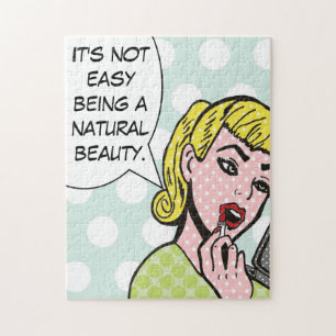 Puzzle Casse-tête naturelle de bande dessinée de beaut