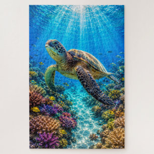 Puzzle Casse-tête Paradis de la Tortue de Mer