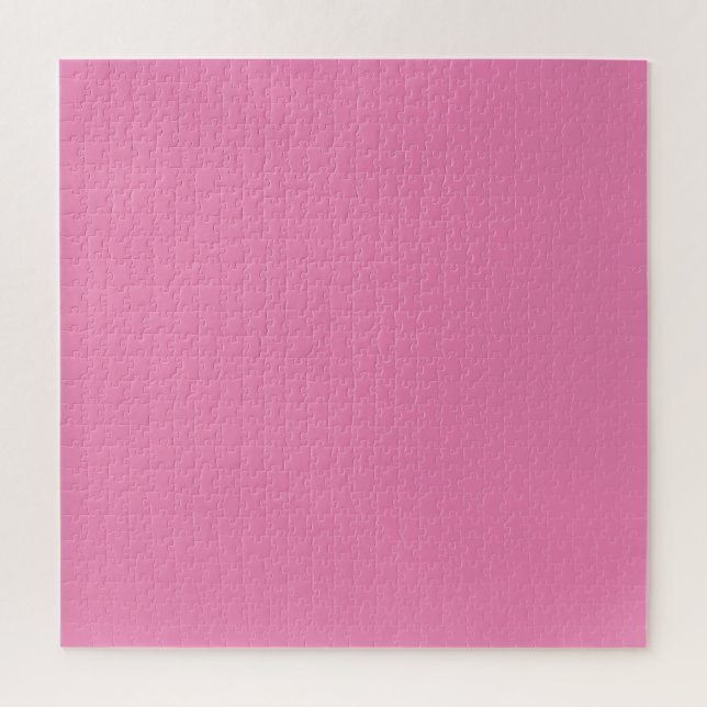 Puzzle Casse-tête Rose Uni - DIFFICILE ! (Vertical)