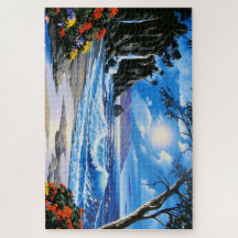 Casse-tête | Vagues sur la plage 50 x 75 cm, 1014