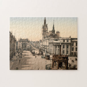 Puzzle Castle Street, Aberdeen, Scotland Archival Print