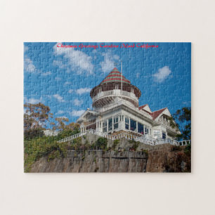 Puzzle Catalina Island California. voeux de Noël