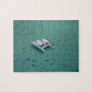 Puzzle Catamaran, Îles Mamanuca, Fidji, Pacifique Sud