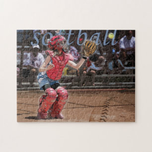 Puzzle Catcher de softball