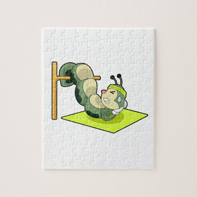 Puzzle Caterpillar ABS Workout Fitness (Vertical)