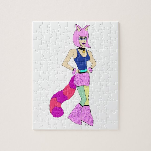 Puzzle catgirl  (Vertical)