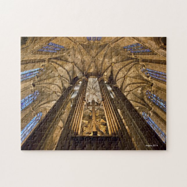 Puzzle Cathedral of Barcelone, Spain (Horizontal)