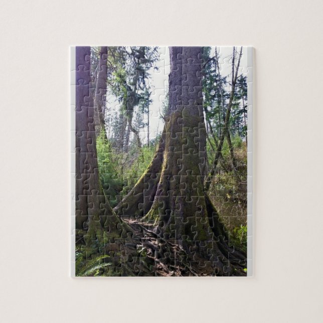 Puzzle Cathédrale Arbre, Astoria, Oregon (Vertical)