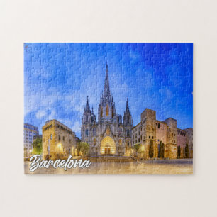 Puzzle Cathédrale de Barcelone, Barcelone, Espagne
