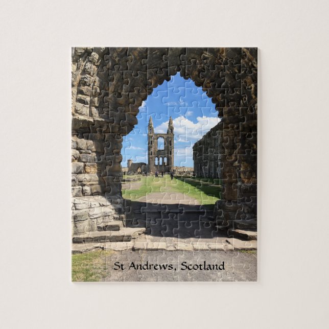 Puzzle Cathédrale écossaise de St Andrews Ruins Towers (Vertical)