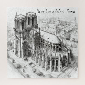 Puzzle Cathédrale Notre-Dame de Paris, France