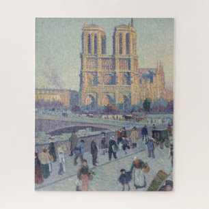 Puzzle Cathédrale Notre-Dame Paris France Peinture classi