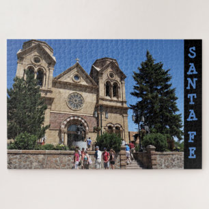 Puzzle Cathédrale Père Noël Fe New Mexico St Francis P
