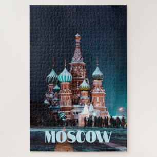 Puzzle Cathédrale Saint-Basile de Moscou Russie