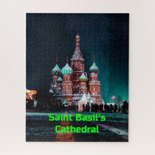 Puzzle Cathédrale Saint-Basile, Moscou, Russie