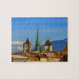 Puzzle Cathédrale Saint-Pierre de Genève, Suisse