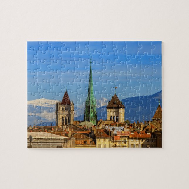 Puzzle Cathédrale Saint-Pierre, Genève, Suisse (Horizontal)