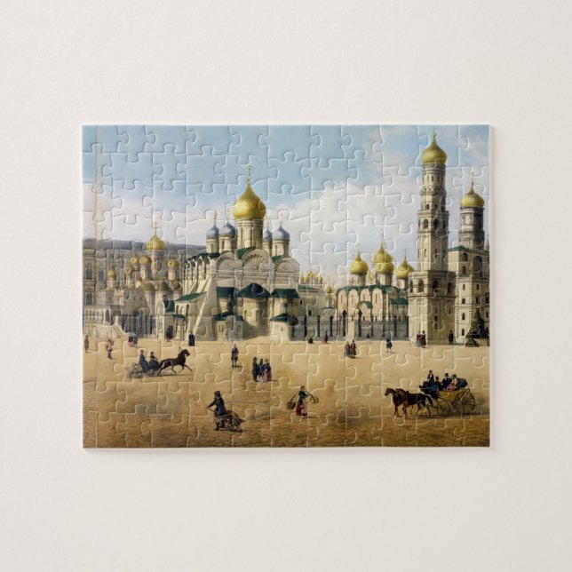 Puzzle Cathédrales de l'annonce et de l'Arkhangel, (Horizontal)