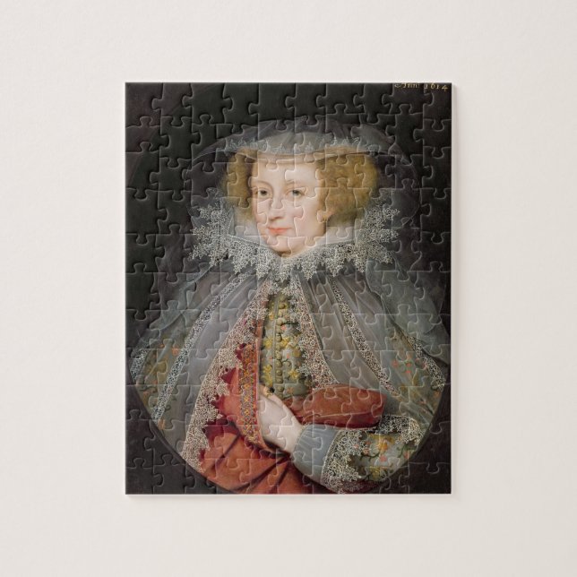 Puzzle Catherine Killigrew, Madame Jermyn, 1614 (huile (Vertical)
