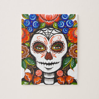 Puzzle Catrina en fleurs
