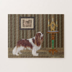 Puzzle Cavalier King Charles Spaniel Chien Art