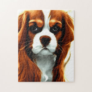 Puzzle cavalier roi charles spaniel blenheim anime