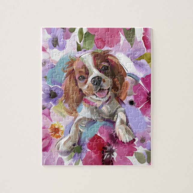 Puzzle cavalier roi charles spaniel PUZZLE| Blenheim (Vertical)