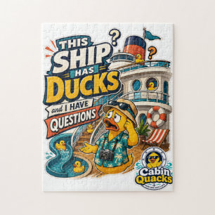 Puzzle Ce bateau a des canards