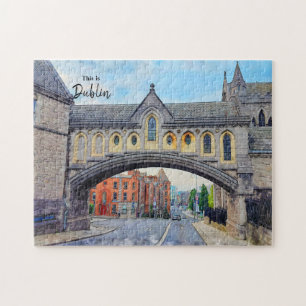 Puzzle Ceci est une carte postale de Dublin-Irlande