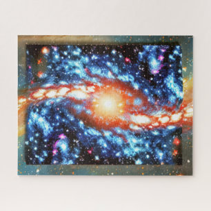 Puzzle Célébration du cosmos ciel nocturne vif