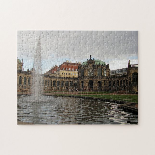 Puzzle Célèbre palais Zwinger à Dresde, Saxe, Allemagne (Horizontal)