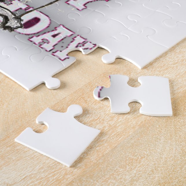 Puzzle Célébrez avec notre joyeux anniversaire de bienven (Côté)