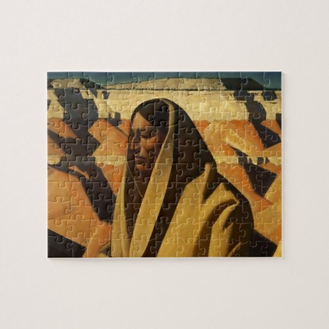 Puzzle “Celui qui connaît la Terre” Art occidental de May (Horizontal)