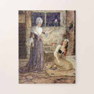 Puzzle Cendrillon et fée mère - Millicent Sowerby