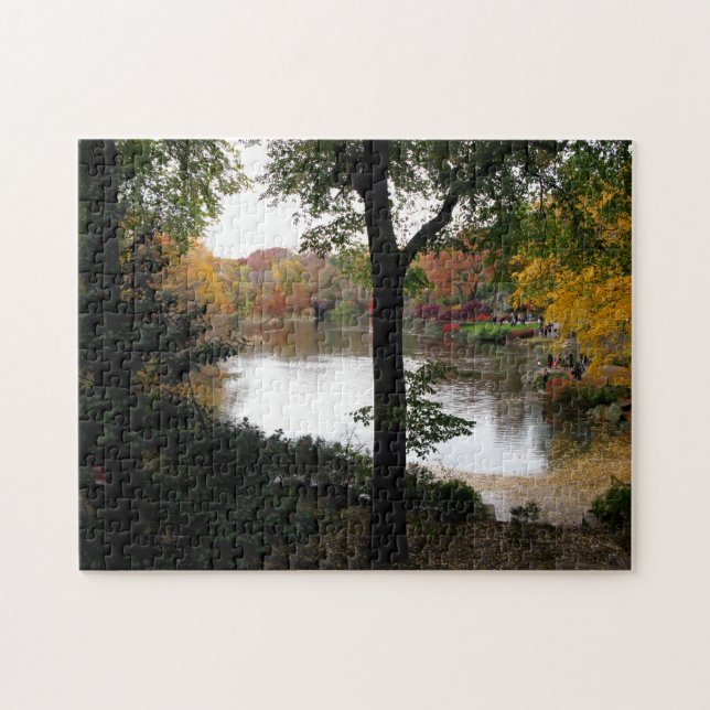 Puzzle Central Park à l'automne (Horizontal)