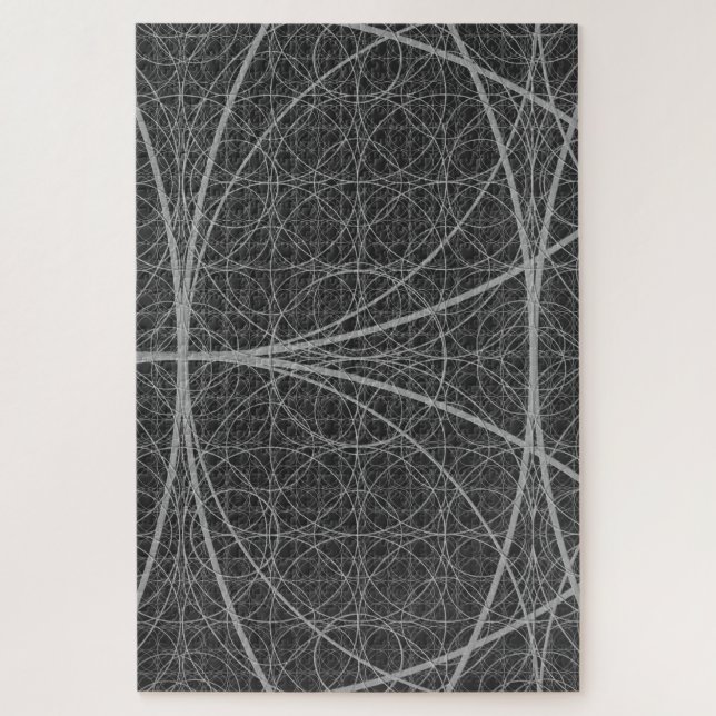 Puzzle Cercles de géométrie sacrés Fleur de vie (Vertical)