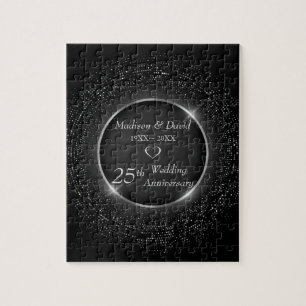 Puzzle Cercles scintillants Anniversaire