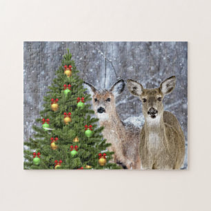 Puzzle Cerf de Noël stimulant