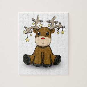 Puzzle Cerfs communs