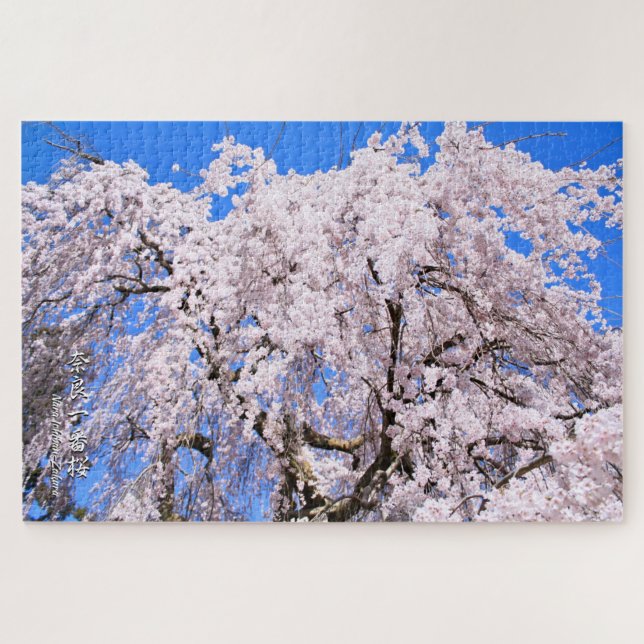 Puzzle Cerisier en pleurs ("Nara Ichiban-Zakura") (Horizontal)