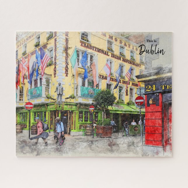 Puzzle C'est Dublin-Irlande (Horizontal)